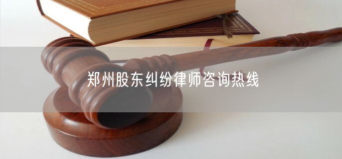 郑州股东纠纷律师咨询热线